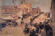 Tom roberts, Allegro con brio:Bourke Street